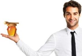 Erfrischungsgetränke und Honig für die Männergesundheit